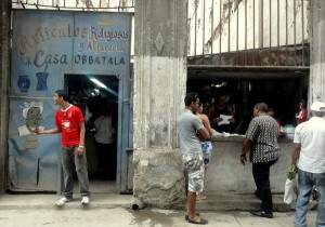 Private business selling religous items santaria cubana